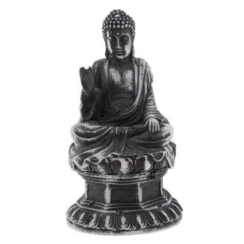 F Fityle 2xAquarium Aquarium Ornamente Retro Statue Hideaway Dekoration Buddha, 3 Stk. von F Fityle