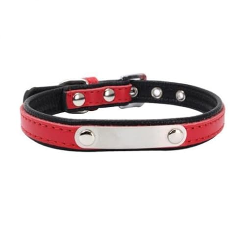 F Fityle 3X Einstellbarer Hundehalsband Halsband PU Halsband für Hunde Hündchen von F Fityle