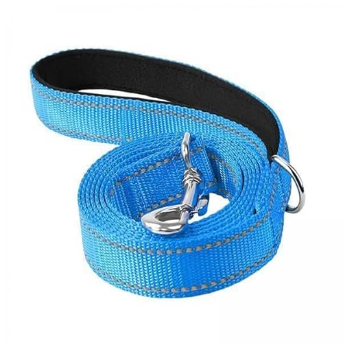 F Fityle 3X Reflektierende Hundeleine, Hundetrainingsleine, Nylon Geflochten, Stark, Langlebig, Bequem, für Große, Mittelgroße Und Kleine Hunde, Zum von F Fityle