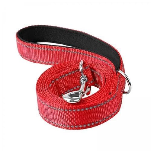 F Fityle 3X Reflektierende Hundeleine, Hundetrainingsleine, Nylon Geflochten, Stark, Langlebig, Bequem, für Große, Mittelgroße Und Kleine Hunde, Zum von F Fityle