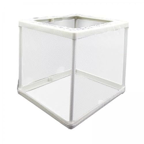 F Fityle 4X Aquarium Isolationsnetz, Aquarium Trenngitter, Fisch Isolationsbox, Fisch Inkubator, Isolationshülle, Guppy, Neugeborene, Fischbrut, Clownfische von F Fityle