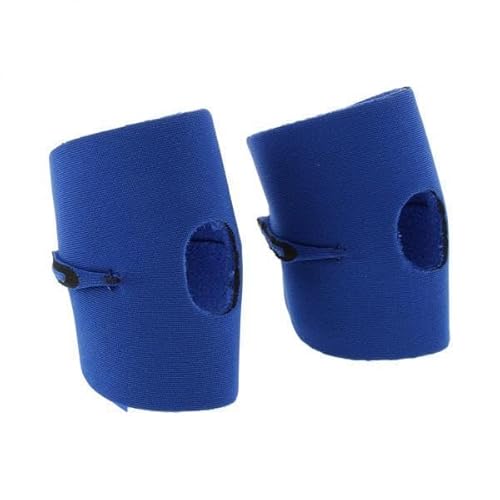 F Fityle 5 XSet von 2 Haustier Hund Sicherheit Canine Hinterbein Sprunggelenk Wrap M, Blau, 4 Stück von F Fityle