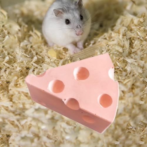 F Fityle 5X Hamster Schleifstein, Käse Schleifstein, Kauspielzeug, Kaninchen, Meerschweinchen, Zubehör für Zweige, Murmeltiere, Chinchillas von F Fityle