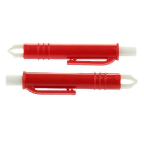 F Fityle 5x2er Pack Zeckenentfernungspinzette Und Zeckenentferner für Hunde Welpen Rot, Rot, 6 Stk. von F Fityle