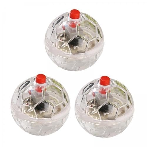 F Fityle 6X Leuchtender Haustierball, LED Leuchtender Haustierball, Aktivitätsversorgung, Blinkender LED Trainingsball, Aktivierter Leuchtender Haustierball Fü von F Fityle