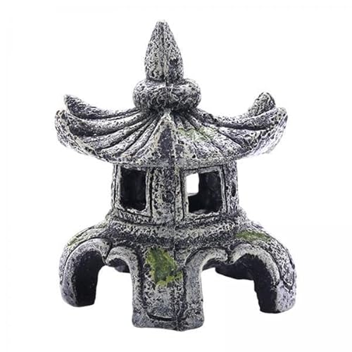 F Fityle 6X Steinlampe für Aquarien, Dekoration für Felsenhöhlen, Haus, Statue, Haustierzubehör für Den Laden, Wohnzimmer, Haushaltswerkzeuge, von F Fityle