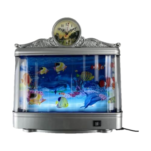 F Fityle Aquarium Dekorative Lampe Tisch Lampe 5W Ansichten Bewegen Künstliche Landschaft für Büro Urlaub Desktop Wohnzimmer F Fityle Aquarium Dekorative Lampe Tisch Lampe 5W Ansichten Bewegen Künstliche Landschaft für Büro Urlaub Desktop Wohnzimmer von F Fityle