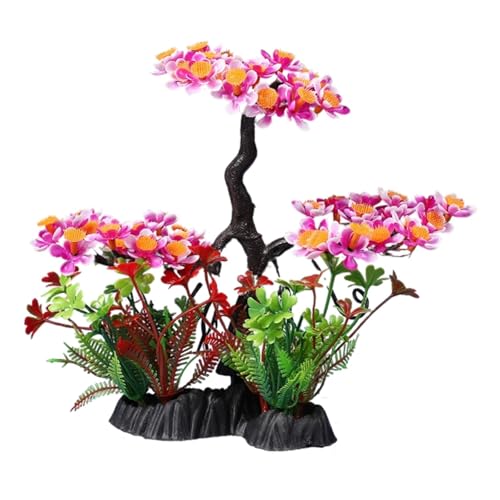 F Fityle Aquarium Pflanzen Micro Landschaft Baum Unterwasser Pflanzen Ornament Hideaway Zubehör Fisch Tank Dekoration Künstliche Baum, Pflaumenblüte F Fityle Aquarium Pflanzen Micro Landschaft Baum Unterwasser Pflanzen Ornament Hideaway Zubehör Fisch Tank Dekoration Künstliche Baum, Pflaumenblüte von F Fityle