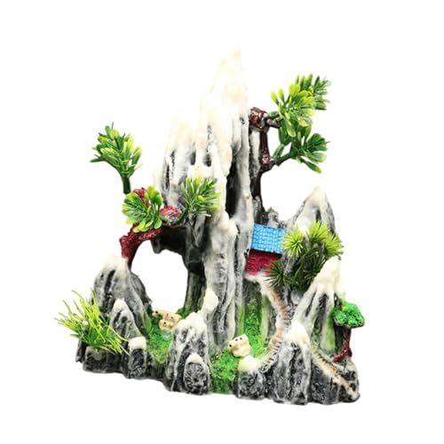 F Fityle Fischtank Landschaft künstlicher Rockerybaum -Felskorb 18x8x21cm Leichtes lebensechtes Versteckhöhlendesign F Fityle Fischtank Landschaft künstlicher Rockerybaum -Felskorb 18x8x21cm Leichtes lebensechtes Versteckhöhlendesign von F Fityle