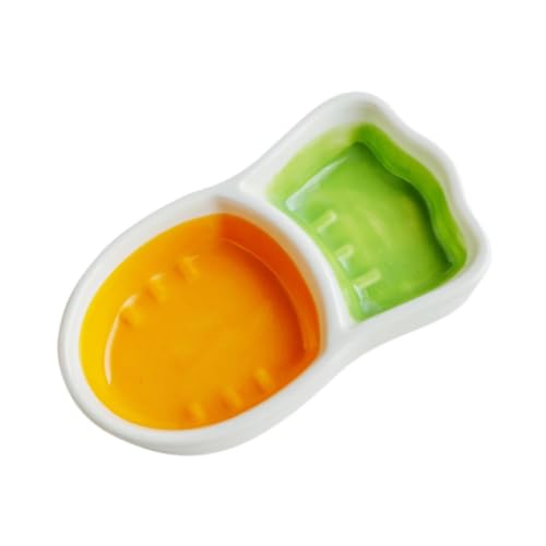 F Fityle Hamster Food Bowl Kleine Haustiere Füttern kreativer Gerichte Nonslip Eating Bowl Große Kapazität für Chinchilla Hamster Chipmunk von F Fityle