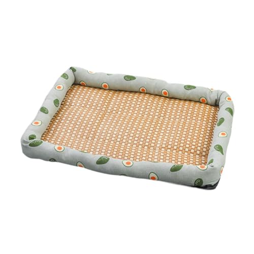 F Fityle Kühlmatte für Haustiere, selbstkühlendes Pad, Kühlmatte, bequemes, atmungsaktives kühlendes Hundebett, Sommer-Haustiermatte für Welpen, Kätzchen, 50x40cm von F Fityle