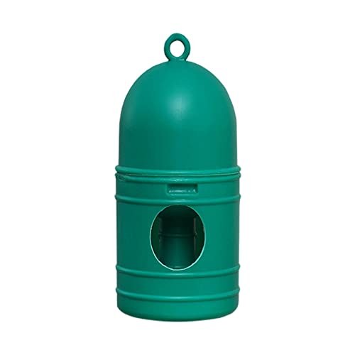 F Fityle Parrot Water Dispenser Bowls 1L Pigeon Tränke Bewässerungsbecher Vogelfutterautomat für Vieh, Enten, Käfigzubehör, Geflügel, GRÜN von F Fityle