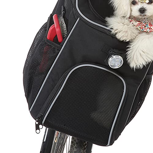 FAMKIT Fahrradtasche für Haustiere, belüftetes Design, atmungsaktiv, für kleine Hunde und Katzen von FAMKIT