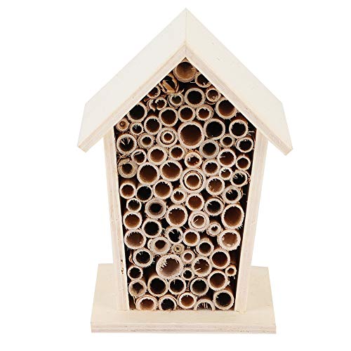 FAMKIT Insektenhaus Bienenhaus Holz Unterstand Nistkasten für Outdoor Garten Dekoration von FAMKIT