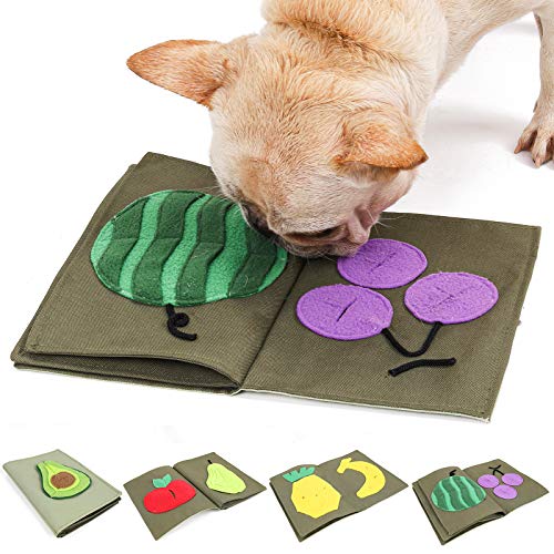 FAMKIT Schnüffelmatte für Hunde, Hunde langsames Füttern, fördert natürliche Futterfähigkeiten, interaktives Puzzle-Spielzeug, langlebig und maschinenwaschbar, perfekt von FAMKIT