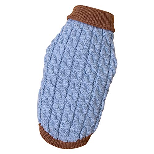 Kleine Hundepullover für Welpen, modisch, Rollkragenpullover, Strickwaren, Haustierpullover mit hohem Stretchanteil für Kätzchen, Welpen, Winter, Herbst von FAMKIT