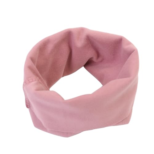 FANSU Hrenschutz für Hunde, Hündohr Muffs Noise Protection Snoods für Hunde, Ohrenschützer Hundehals Ohrenwärmer Hundeohrenschutz zur Geräuschreduzierung (L,Rosa) von FANSU