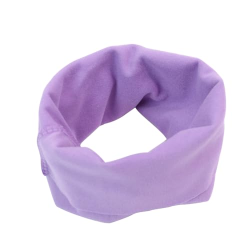 FANSU Hrenschutz für Hunde, Hündohr Muffs Noise Protection Snoods für Hunde, Ohrenschützer Hundehals Ohrenwärmer Hundeohrenschutz zur Geräuschreduzierung (M,Lila) von FANSU