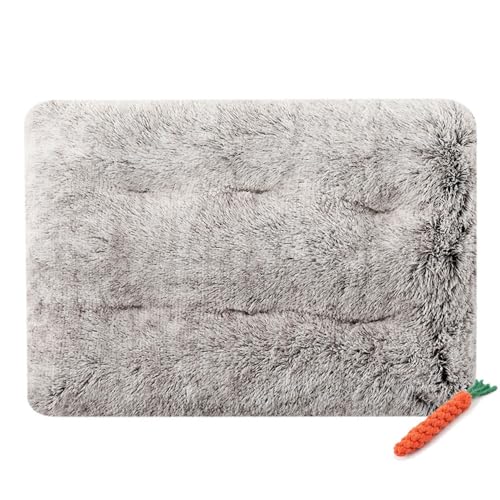 FANSU Hundebett Waschbar Katzenbett Flauschig Hundebetten, Gradientenfarbe Weiche Beruhigende Haustierbett Abnehmbar und Waschbar für Kleine Mittlere oder große Hunde (3XL-125X85CM,Braun) von FANSU