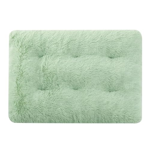 FANSU Hundebett Waschbar Katzenbett Flauschig Hundebetten Weiche Beruhigende Haustierbett Abnehmbar und Waschbar für Kleine Mittlere oder große Hunde (M-65X50CM,Aprikose) von FANSU