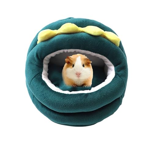 FANSU Meerschweinchen Bett Versteck, Meerschweinchen Betthöhle Winter Gemütliches Waschbar Kuschelhöhle Kuschelig für Kleintiere Hamster Chinchillas Mini Igel (10 * 10cm,Dinosaurier) von FANSU