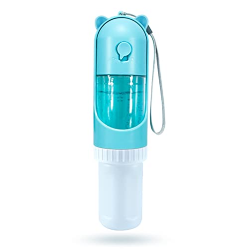 FANSWAN 2 in 1 Leicht zu Tragen Haustier Multifunktionale Wasserflasche Hund Cup für Anti-Leakage Rückfluss von FANSWAN