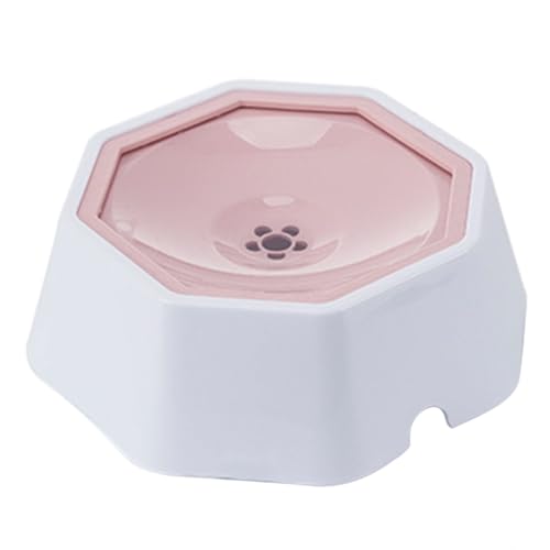 FANSWAN Pet Floating Water Bowl Portable Cat Drinking Water Without Wet Mouth Cat Bowl Pet Automatic Water Dispenser Pet Bowl von FANSWAN