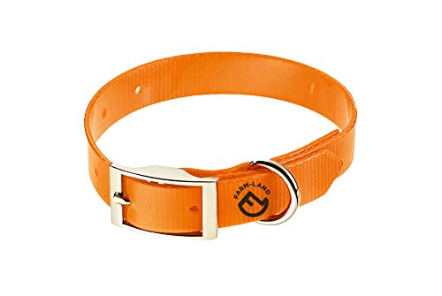 FARM-LAND 90-1-160-006 Hunde Halsung Basic signalorange 60 von FARM-LAND