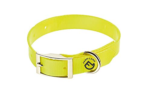 FARM-LAND 90-1-161-001 Hunde Halsung Basic signalgelb 35 von FARM-LAND