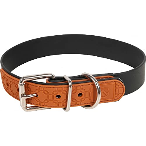 Farm-Land Halsband Schwarz/Braun 35 cm von FARM-LAND