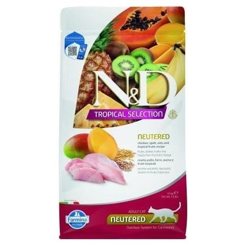 FARMINA ND Cat Tropical Selection NEUTERED Huhn 1,5 kg von FARMINA