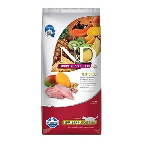 FARMINA ND Cat Tropical Selection NEUTERED Huhn 10 kg von Farmina Pet Foods