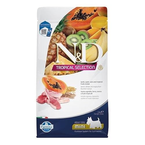 FARMINA ND Dog Tropical Selection Mini Lamm, 5 kg von FARMINA