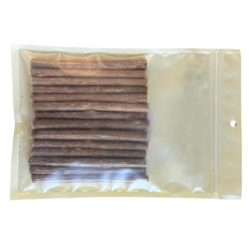 FASSME Bully Sticks für kleine Hunde, Beißstäbe für Welpen - 14 Stück Zahnungssticks Zahnungssnacks,Safe Chew Toys Bully Sticks zur Beruhigung des Zahnfleisches und Stressabbau für Haustiere von FASSME