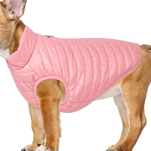 FASSME Hunde-Winterjacke | Weicher Hundemantel wasserdichte Winterweste für Haustiere, warme Hundekleidung für kleine Jungen, Hunde, Katzen, Welpen, Chihuahua von FASSME