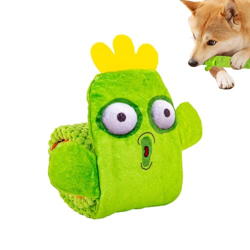 Hund Snuffle Schnecke, Snuffle Toys Snail - Schneckendesign Hunde Plüsch quietschende Spielzeuge | Bissbeständige Haustiere Snuffle Puzzle, Behandlungsabgabe für Haustiere, Kätzchen, Katzen, Welpe von FASSME