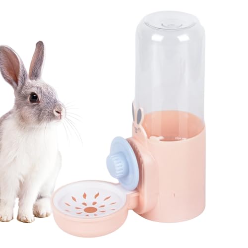 Kaninchen-Wasserspender, Kaninchen-Wasserflasche,500 ml Wasserspender für Hamster | Automatischer Wasserspender für Haustiere, Wasserspender für Hamster, Wasserspender für Haustierkäfige für kleine Ti von FASSME