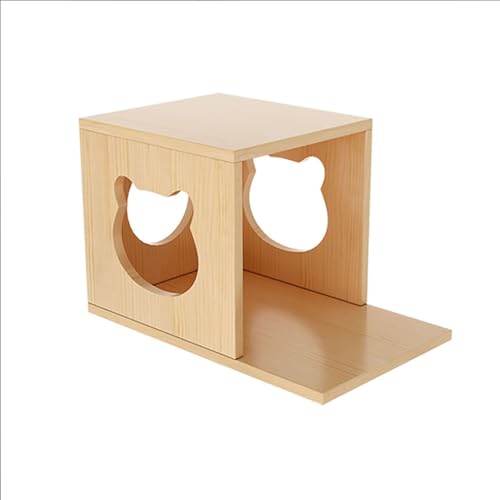 Kletterwand Katzen Ecke, Katzenregale Umfassen Katzenkratzbaum, Katzenwandstufen, Sprungplattform, Katzenbrückenleiter, Katzeneigentumshaus für Aktivität im Innenbereich von Kitty (Size : C8) von FATACO