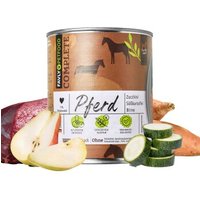 FAVLY Petfood Nassfutter Pferd mit Zucchini, Süßkartoffel & Birne 24x800 g von FAVLY Petfood