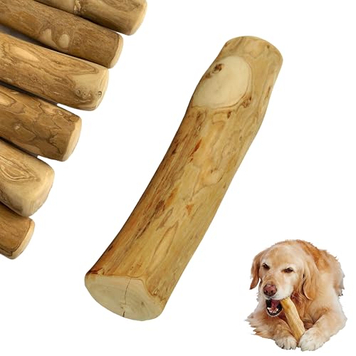 FAVPET Kaffeeholz Hundekau Stick, Langlebiges Kauspielzeug für Hunde aus 100% Natürlichem Kaffeebaum, Zahnpflege, Hypoallergenes Kauspielzeug, Kau Sticks für Hunde und Welpen XL (1 Stück) von FAVPET