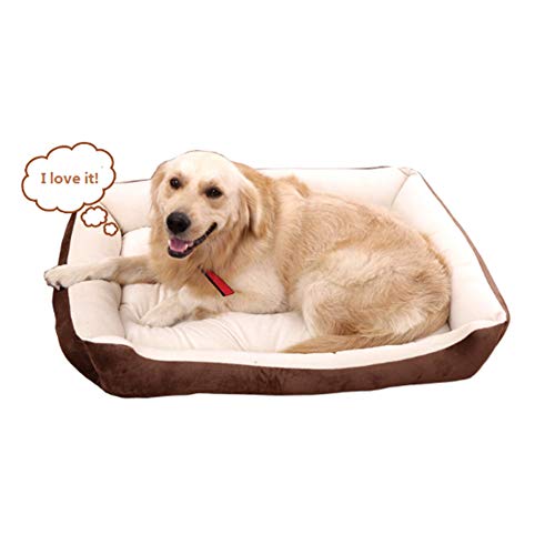 FC Fancy Dog Plüschbett für Welpen, Kätzchen, Kuschelkissen Sofa, weich, maschinenwaschbar, bequem, XXS/XS/S/M/L/XL von FC Fancy