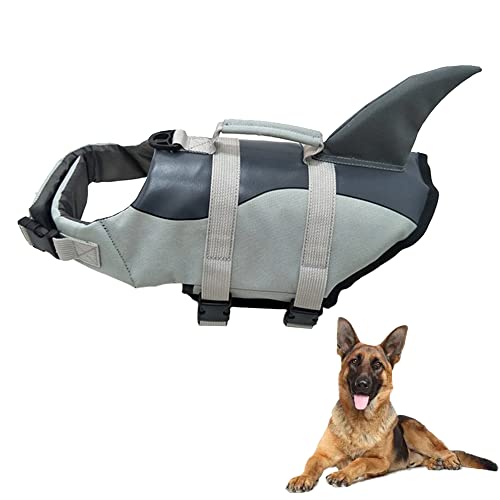 Pet Schwimmweste Badeanzug, Hundeschwimmweste, Rettungsweste für Hunde, Pet Hundeschwimmweste, Reflektierende Pet Schwimmweste, Lifesaver Schwimmweste, für Schwimmbad, Strand, Bootfahren (M) von FDDE