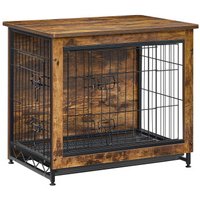 FEANDREA Hundekäfig Möbel hochbelastbar braun FEANDREA Hundekäfig Möbel hochbelastbar braun von FEANDREA