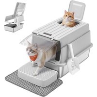 FEANDREA Katzentoilette, Edelstahl,hellgrau FEANDREA Katzentoilette, Edelstahl,hellgrau von FEANDREA