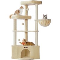 FEANDREA Kratzbaum für Raumecke mit großer Kuschelhöhle beige FEANDREA Kratzbaum für Raumecke mit großer Kuschelhöhle beige von FEANDREA