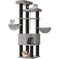 FEANDREA Kratzbaum für große katzen mit dicken Säulen schwarz/ grau FEANDREA Kratzbaum für große katzen mit dicken Säulen schwarz/ grau von FEANDREA