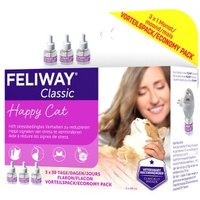 Feliway Classic 3x48ml Nachfüllflakon Vorteilspack zur Beruhigung von FELIWAY