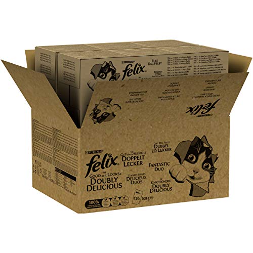 Felix So gut wie es aussieh Doppelt Lecker Geschmacksvielfalt vom Land, 120 x 100 g von Felix