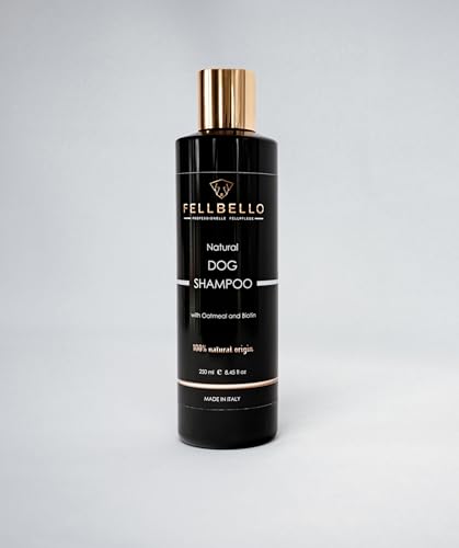 FELLBELLO Professionelles Hundeshampoo – 250 ml | Entwickelt von Hundefriseuren | Für alle Felltypen, auch Welpen & empfindliche Haut | Ideal für Malteser, Pudel & Co. von FELLBELLO