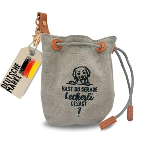 FELLBUDDY Leckerlitasche für Hunde Hundetasche für unterwegs - Leckerlibeutel für Hunde - Gassi Tasche Hund von FELLBUDDY